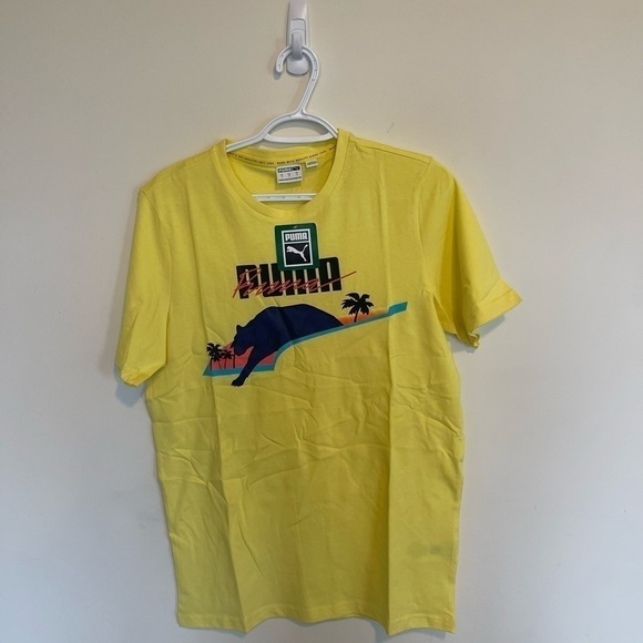 Mens Puma Graphic Tee - Picture 3 of 8